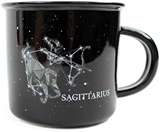 Sagittarius Ceramic Coffee Mug 13.5oz – Zodiac Horoscope Cup with Traits for November-December Birthdays